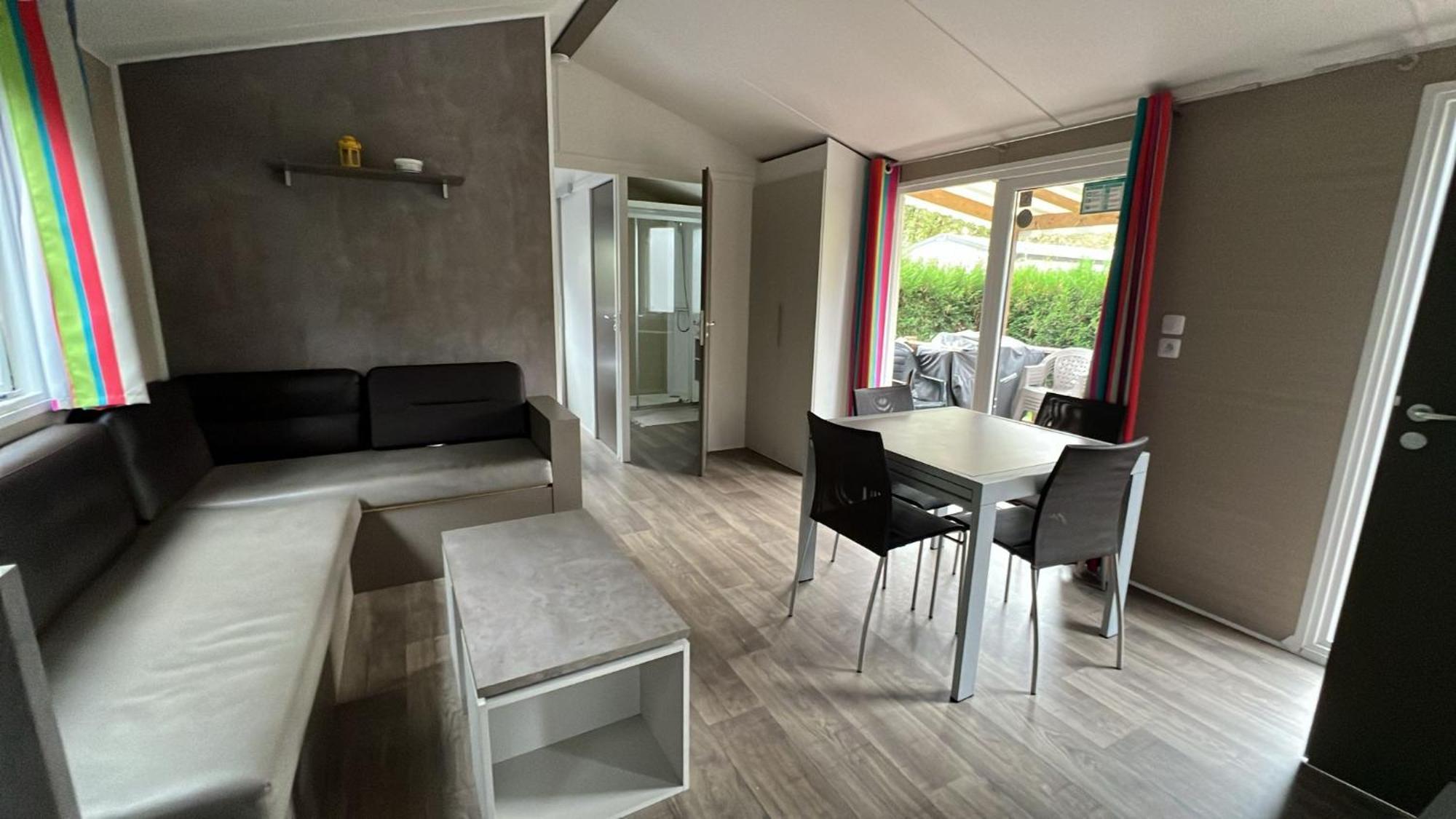 Mobil Home Amenage 2 Chambres La Teste Camping**** Buitenkant foto